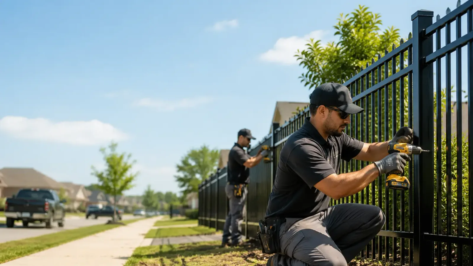 Metal Fence Installation in Dryden, VA